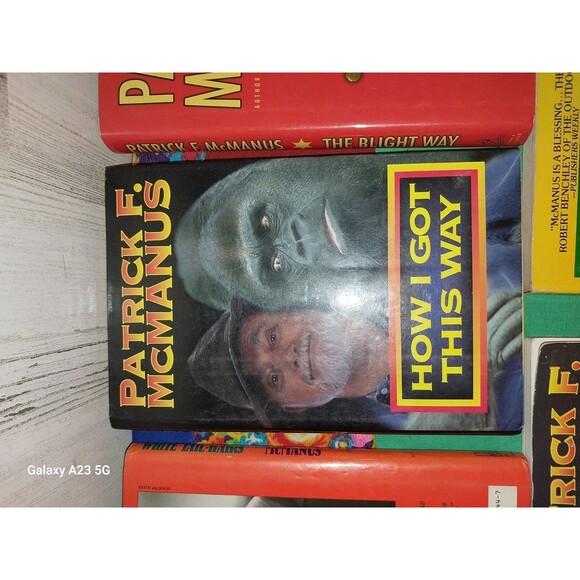 Patrick McManus Book Lot Of 5 - Picture 4 of 13